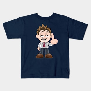 sleepy cute boy Kids T-Shirt